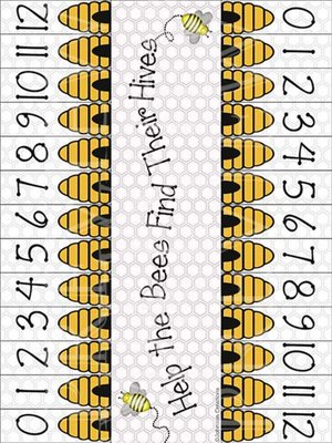 cover image of Bees Addition &amp; Subtraction Game